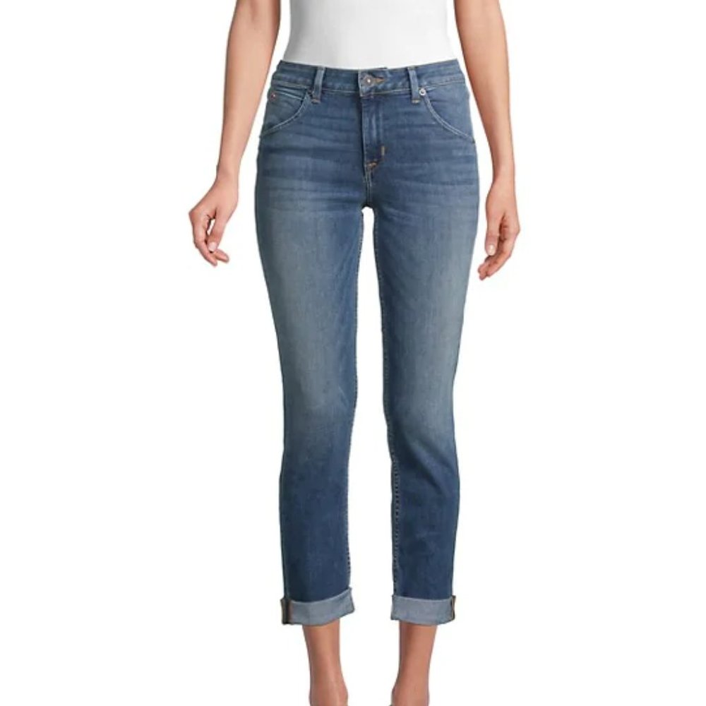 HUDSON Bacara Straight Crop Jeans